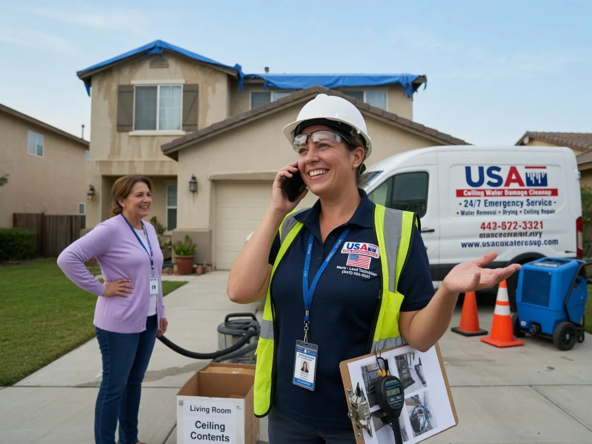 Ceiling Water Damage Restoration Wallace, CA FAQs